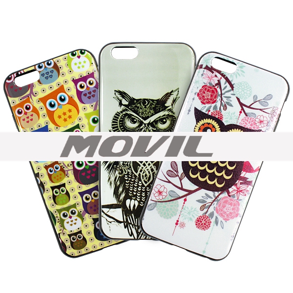 NP-2560 Funda Brillo de IMD TPU para Apple iPhone 6-0